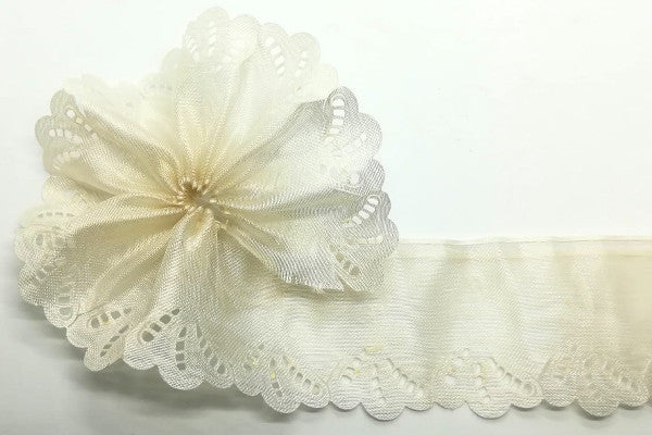 Portaconfetti "Violetta" - Avorio - (3 pezzi)