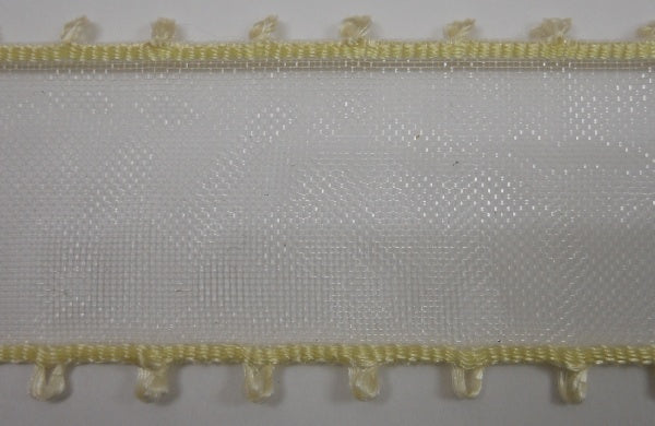 Nastro in Organza "Riccio" Panna