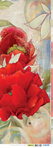 Silk Print Paper Poster 026P - Fantasia di Peonie 2