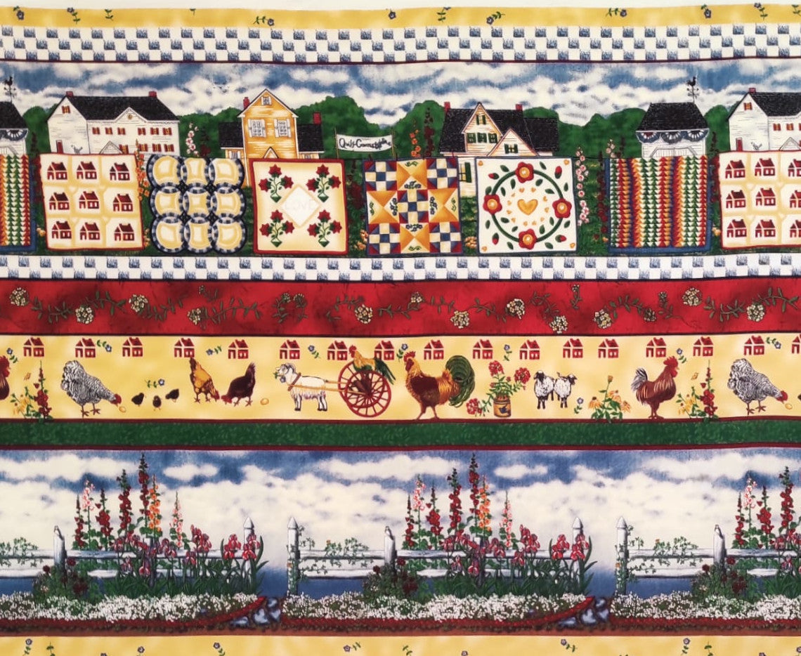 Tessuto "Sunnybrook Farms by Bonny Rochester"