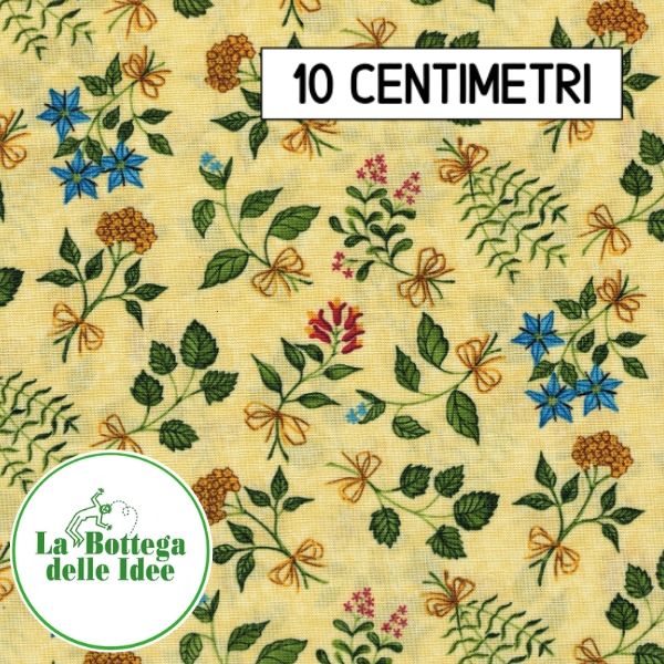 Fantasia Floreale - fondo Giallo (Var. 002)