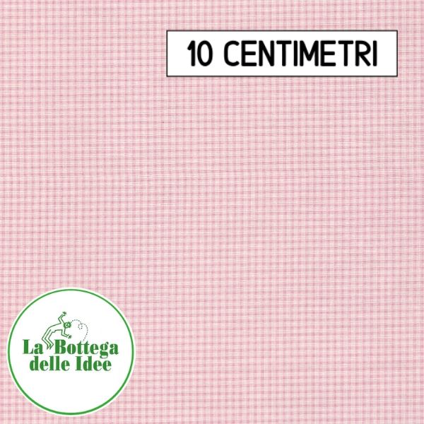 Fantasia a quadretti - fondo Rosa (Var. 069)