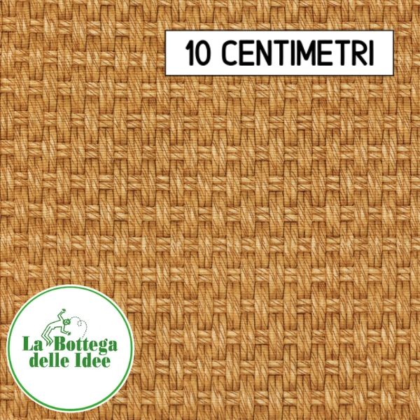 Fantasia Intreccio - fondo Giallo Ocra (Var. 051)