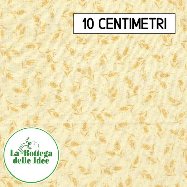 Fantasia Spighe - fondo Giallo chiaro (Var. 054)