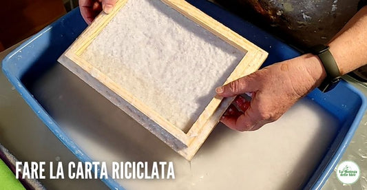 FARE LA CARTA RICICLATA