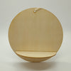 Disco in legno naturale con base - Diametro 12 cm