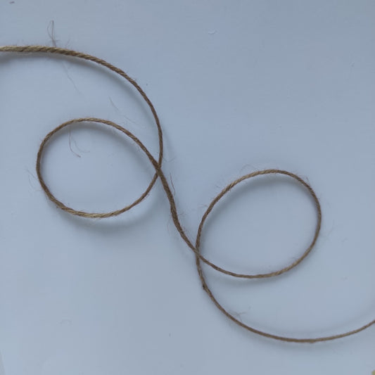 cordoncino in juta naturale da 2mm