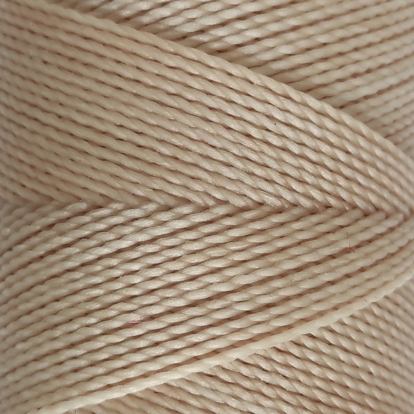 Filo cerato Linhasita 1 mm colorato per macramè e cuciture decorative legatoria - colore Avorio antico 548