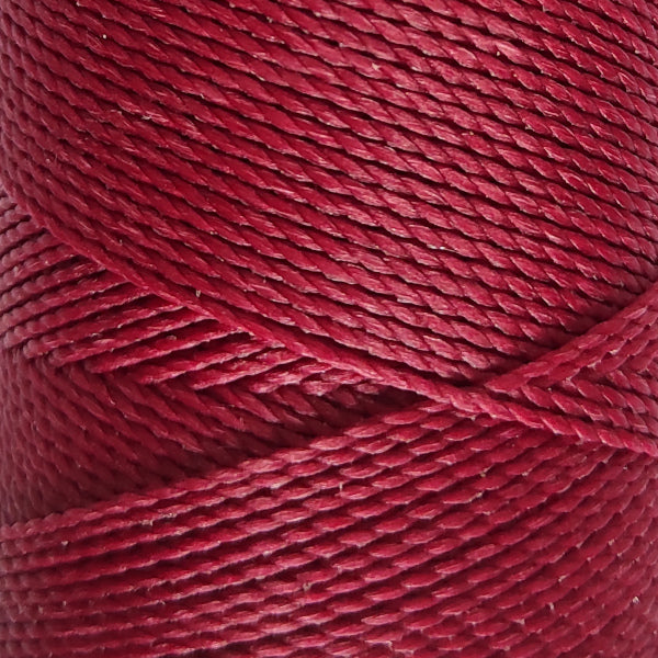 Filo cerato Linhasita 1 mm colorato per macramè e cuciture decorative legatoria - colore Lampone 235