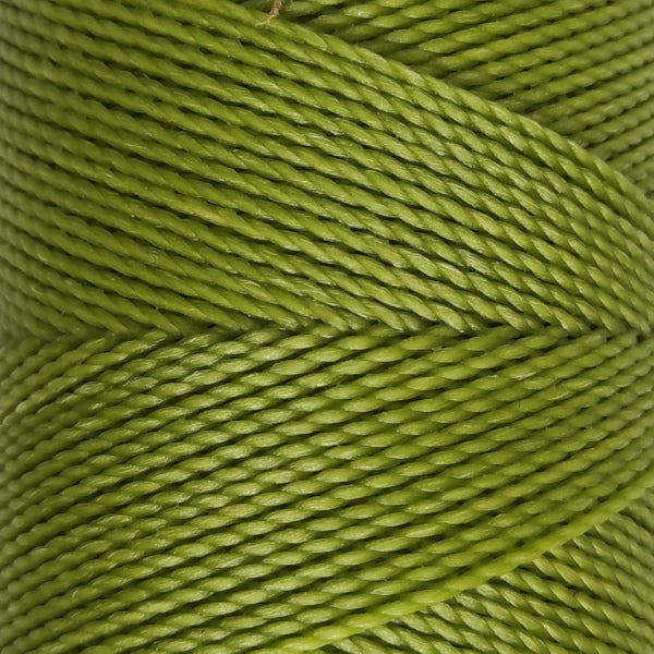Filo cerato Linhasita 1 mm colorato per macramè e cuciture decorative legatoria - colore Pistacchio 1019