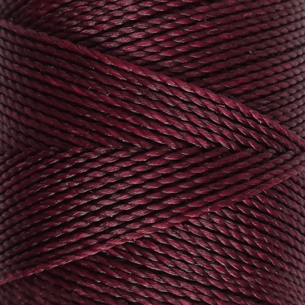 Filo cerato Linhasita 1 mm colorato per macramè e cuciture decorative legatoria - colore Ribes 632