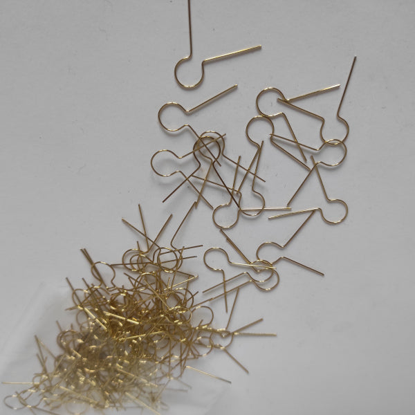 Appendino in filo metallico per sfere e uova - confezione 100 pezzi