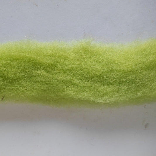 Nastro Lana Soft in Lana Cardata - Verde pastello