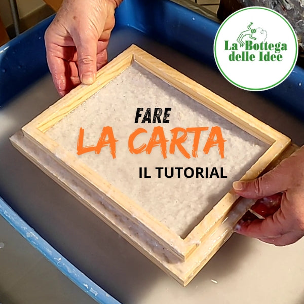 Tutorial gratuito: Fare la carta riciclata