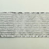 Nastro goffrato Argento metallico - H  35 mm