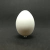 Uovo plastica bianca - 12 cm