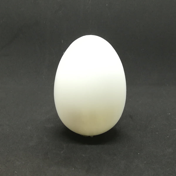 Uovo plastica bianca - 8,5 cm
