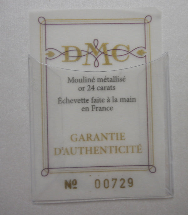 DMC Mouliné Oro 24 Carati - Edizione Limitata - La Bottega delle Idee - Rimini