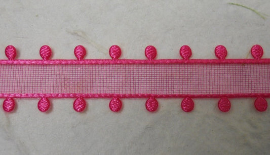 Nastro in Organza "Pippiolini" Fucsia
