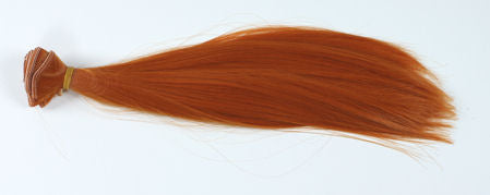 Capelli di fata lisci - Rosso Tiziano - 35 cm