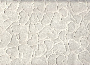 Carta Rilievo - Cuore Bianco (639) - La Bottega delle Idee - Rimini