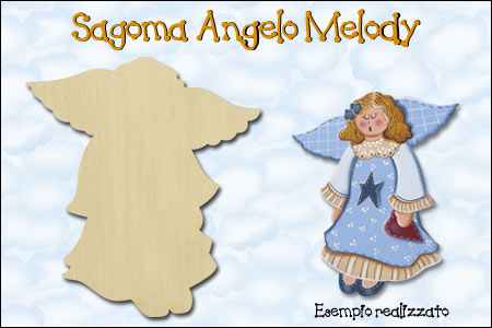 Sagoma Country Painting - Angelo Melody - La Bottega delle Idee - Rimini