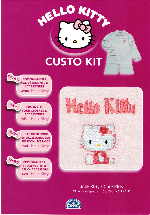 DMC Hello Kitty Custo Kit - Cute Kitty