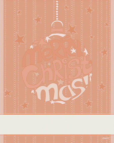 DMC Asciugapiatti natalizi "Merry Christmas" - RS2157L (2 varianti di colore)