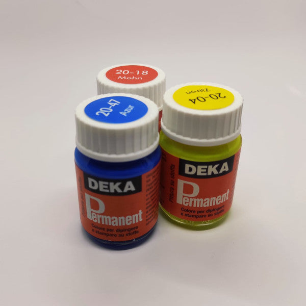 Deka Permanent 25 ml - colori per decorare i tessuti