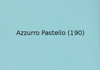 Fommy Tinta Unita - Azzurro Pastello (190) - La Bottega delle Idee - Rimini