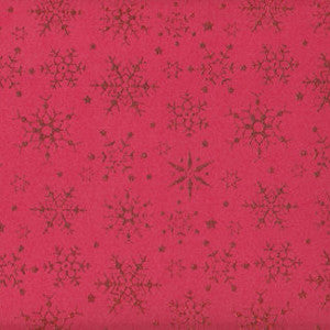 Fommy Fantasia Glitter Snow Flake - Rosso/Rosso