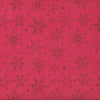 Fommy Fantasia Glitter Snow Flake - Rosso/Rosso