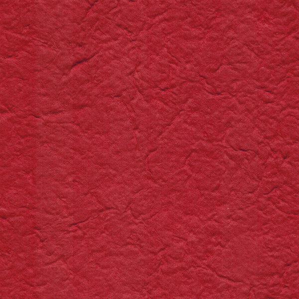 Carta di gelso tinta unita rosso caldo
