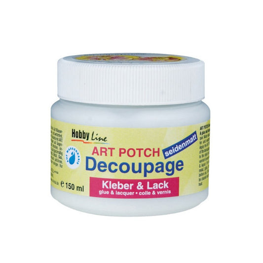Kreul Hobby Line - Art Potch Decoupage Colla e Lacca protettiva in uno
