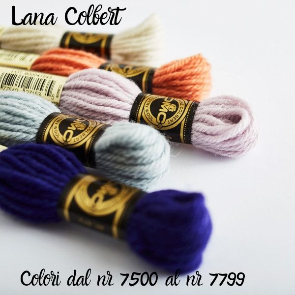 DMC Lana Colbert da tappezzeria - Colori dal nr 7500 al nr 7799