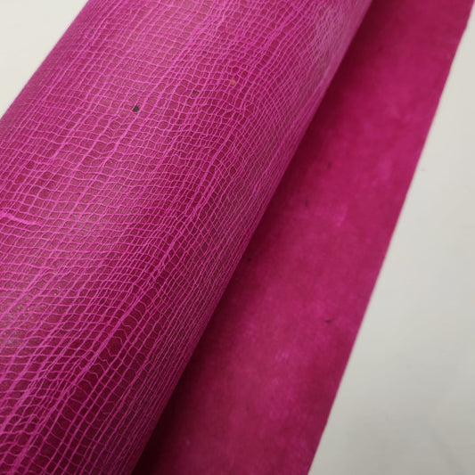 Carta Lokta Wax Cotton Fucsia