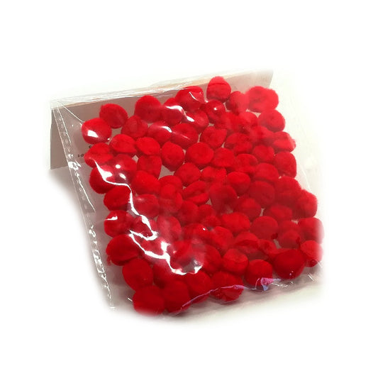Pom Pom - 10 mm - Rosso