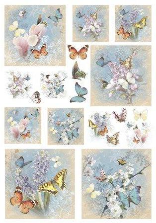 Silk Print Paper 268 - Papillon