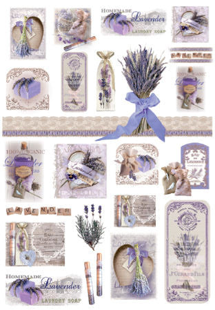 Silk Print Paper 280 - Lavender