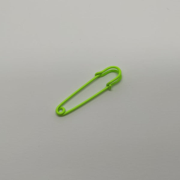 Spilla da balia - Verde Fluo - 50 mm