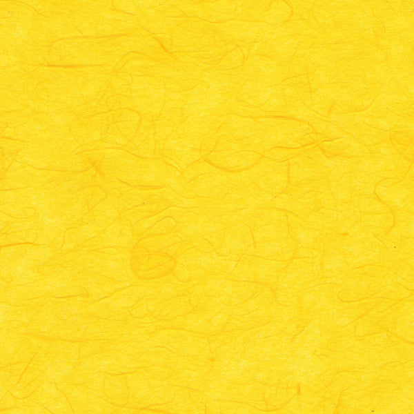 Carta di riso o silk print colore giallo