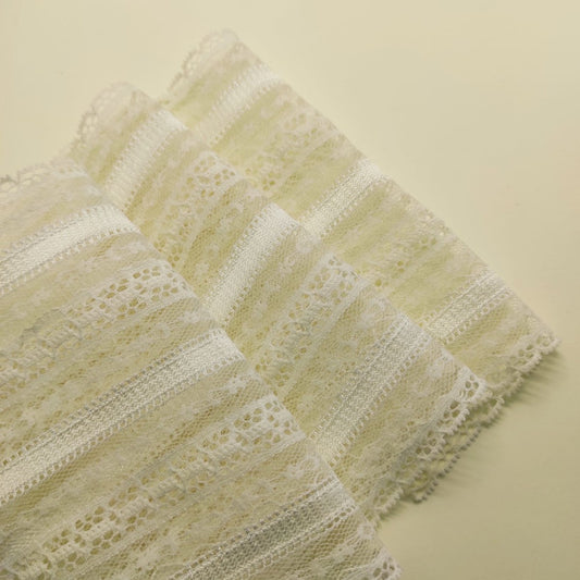 Nastro Pizzo "Mariage" - Ecru - H 150 mm