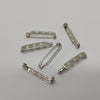Fermaglio a spilla - 30 mm - Argento (cfz 5 pezzi)