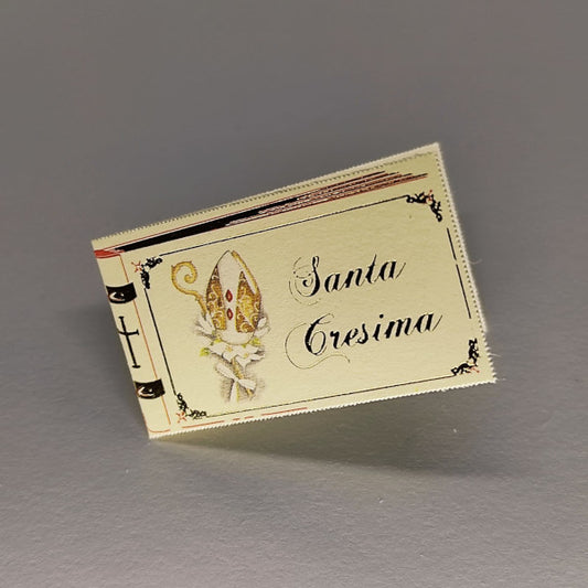 Bigliettini per bomboniere Santa Cresima