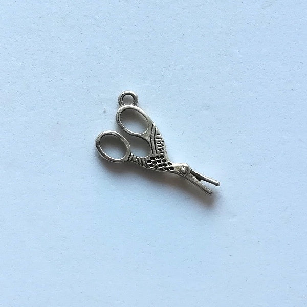 Forbici a Cicogna - Argento anticato