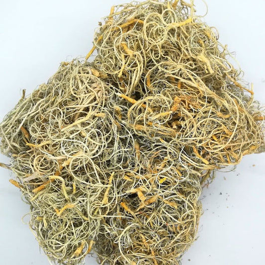 Curly Moss - Light Grey - 130 gr