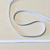 Trecciato Elastico Extraforte Bianco - 5 mm