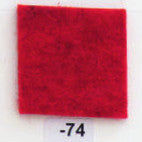 Feltro 3 mm - Rosso Mélange (74)
