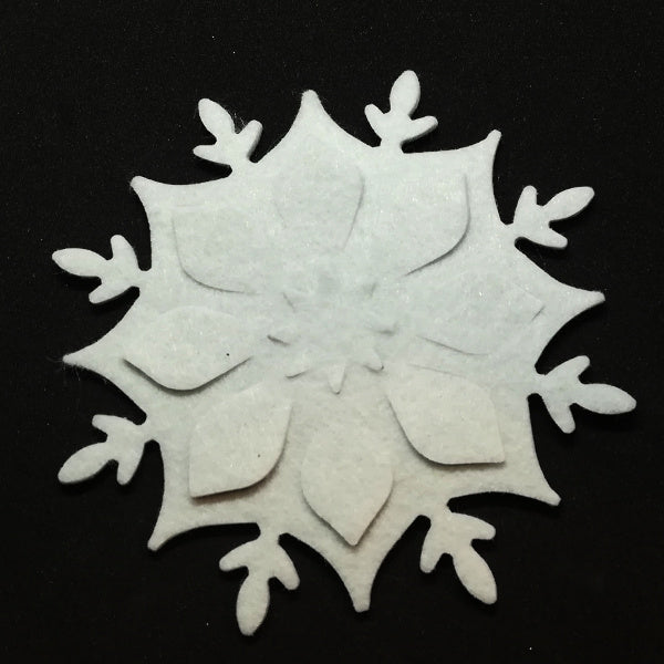 Fiocco di Neve Brenda Walton in feltro 3 mm