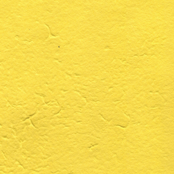 Carta di Gelso tinta unita colore giallo limone chiaro